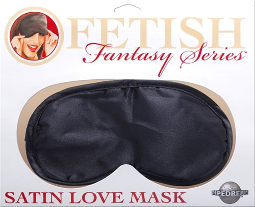 Satin Love Mask - Black PD3903-23