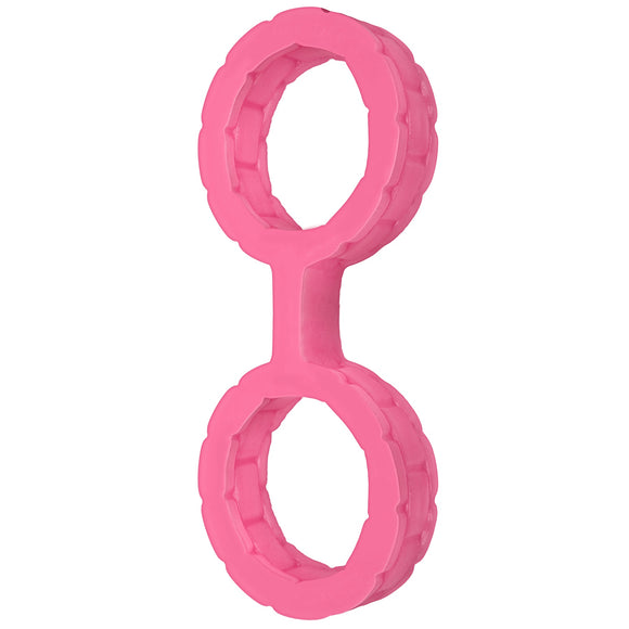 Platinum Premium Silicone - the Cuffs - Large - Pink DJ0109-04-BX