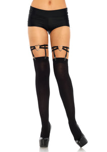 Heart Thigh High Suspender Garter - One Size LA-2332