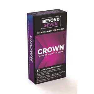 Crown 12 Pack  Latex Condoms PM20412