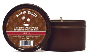 Ho Ho Ho Candle With Hemp - 6 Oz. EB-HSC0092