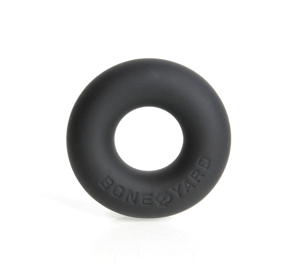 Boneyard Ultimate Silicone Cock Ring - Black BY-0450