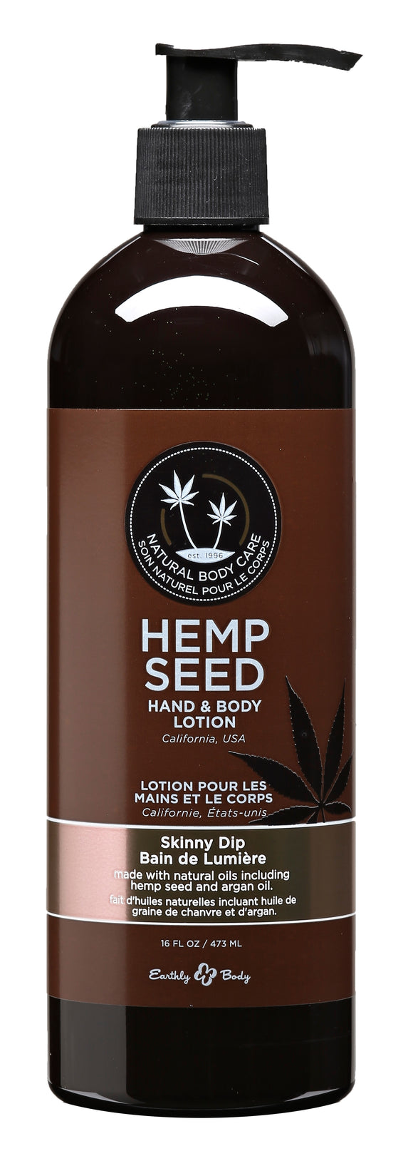 Hemp Seed Hand & Body Lotion - 16 Fl. Oz. - Skinny Dip EB-HSV221