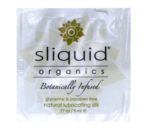 Organics Silk Pillows - 200 Case Count - .17 Oz./ 5ml Foils SLIQ094