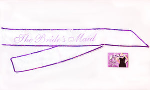 The Bride's Maid Sash LG-NV030